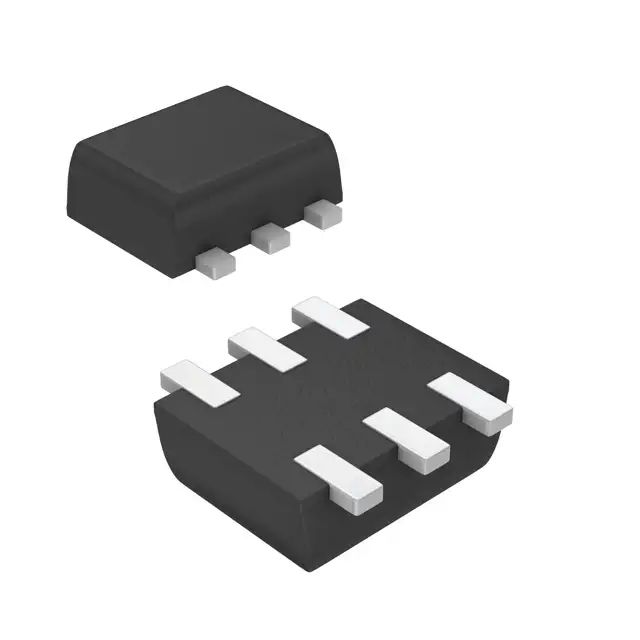 DDC114EH-7 - Цифровые биполярные транзисторы NPN+NPN, 50 В, 0.1 А, 0.15 Вт, 250 МГц, 10 кОм+10 кОм