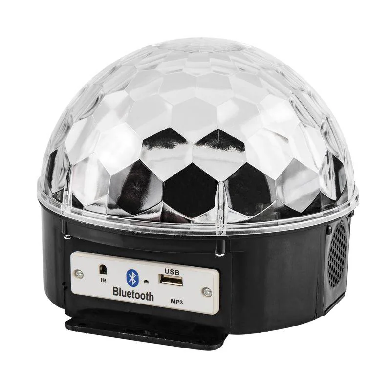 Светодиодная система Диско-шар с пультом ДУ и Bluetooth, 230 В 601-257