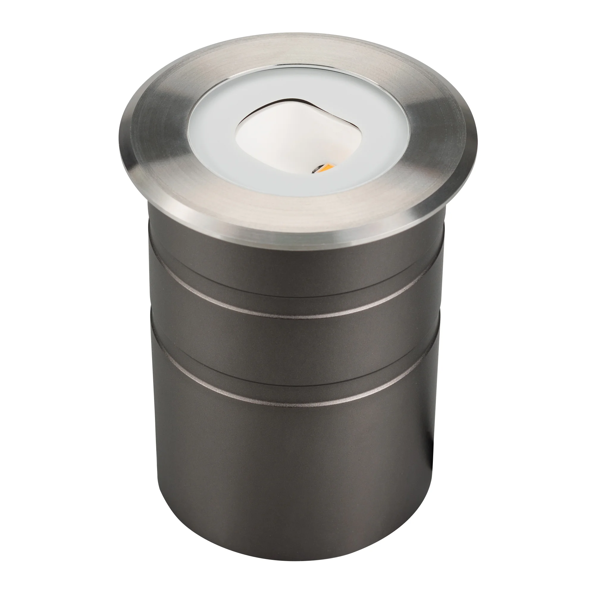 Светильник LTD-GROUND-TILT-R80-9W Warm3000 (SL, 60 deg, 230V) 024950 - Встраиваемый светодиодный светильник для грунта и пола. Мощность 9Вт, световой поток 490лм, цвет ТЕПЛЫЙ 3000К. CRI(Ra)>80, угол 60° асимметричный, наклон луча 30°. Круглый влагозащищен