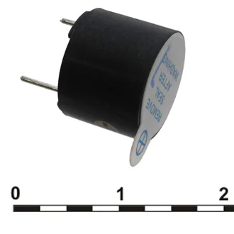 HCM1212X - Электромагнитный излучатель с генератором 2300 Гц, 12В