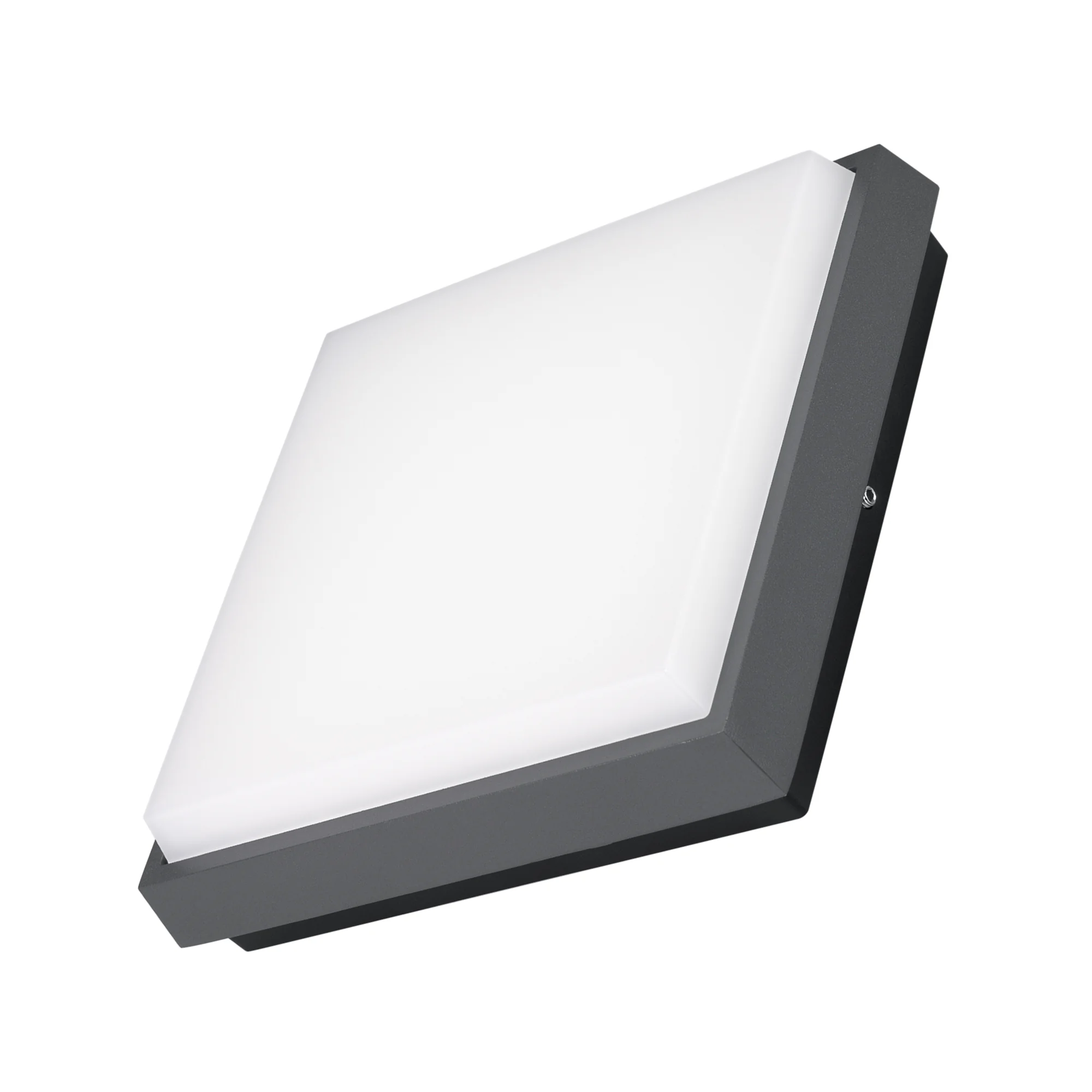 Светильник LGD-AREA-S175x175-10W Warm3000 (GR, 110 deg, 230V) 029951 - Накладной светильник 10Вт, серый алюминиевый корпус, матовый рассеиватель из поликарбоната. Цвет ТЕПЛЫЙ БЕЛЫЙ 3000K, св.поток 790лм, CRI(Ra)>80, угол 110°. Размер 175x175x45мм. IP54. П