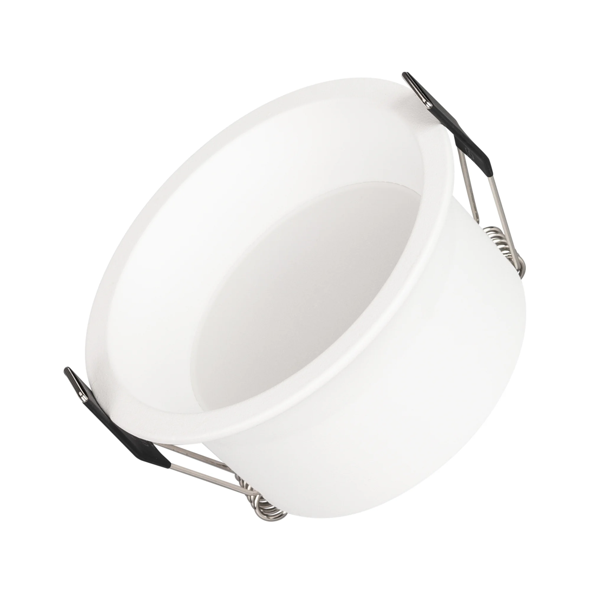 Светильник MS-BREEZE-BUILT-R104-12W Day4000 (WH, 90 deg, 230V) 035611 - Встраиваемый светильник даунлайт. Мощность 12 Вт, св. поток 840 лм, 70 лм/Вт, дневной 4000 K, CRI>90, угол 90°, напряжение питания 230 В. Белый круглый корпус из алюминия, степень защ