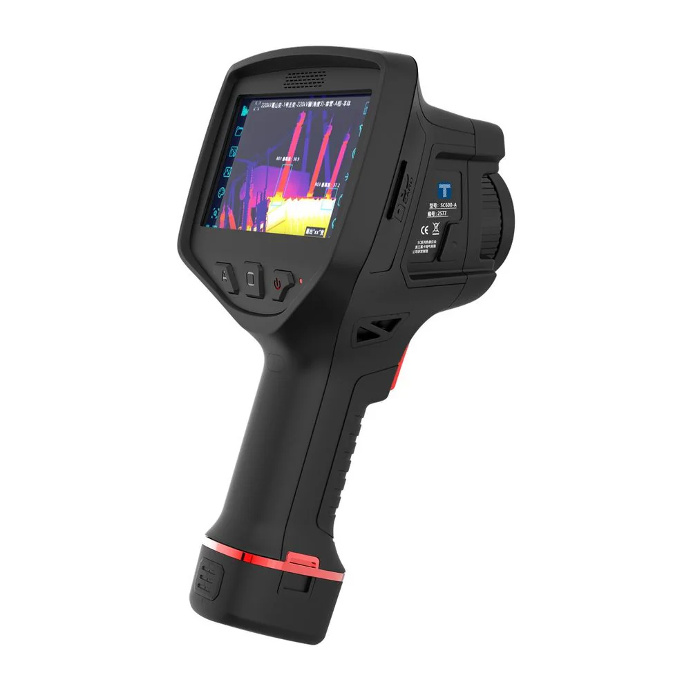 SC600-B - Тепловизор 640 * 480, -20°C;2000°C, автофокус, wifi+bluetooth, лазерное наведение, дальномер