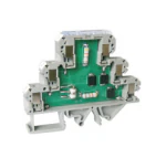Устройство молниезащиты от ПП UTT-RS485-5VDC - Устройство молниезащиты от перенаряжений, тип защиты:RS, схема:2 провода, номинальное напряжение: 5V DC, номинальный ток: 250mA, ширина: 7,6 мм, сечение обслуживаемых проводников: 0,5 - 2,5 мм кв., винтовая ф