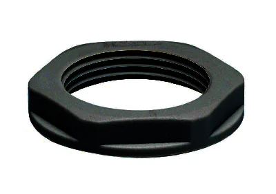 Гайка 05.505.0100.1 - Гайка пластиковая, резьба M20x1,5, черный