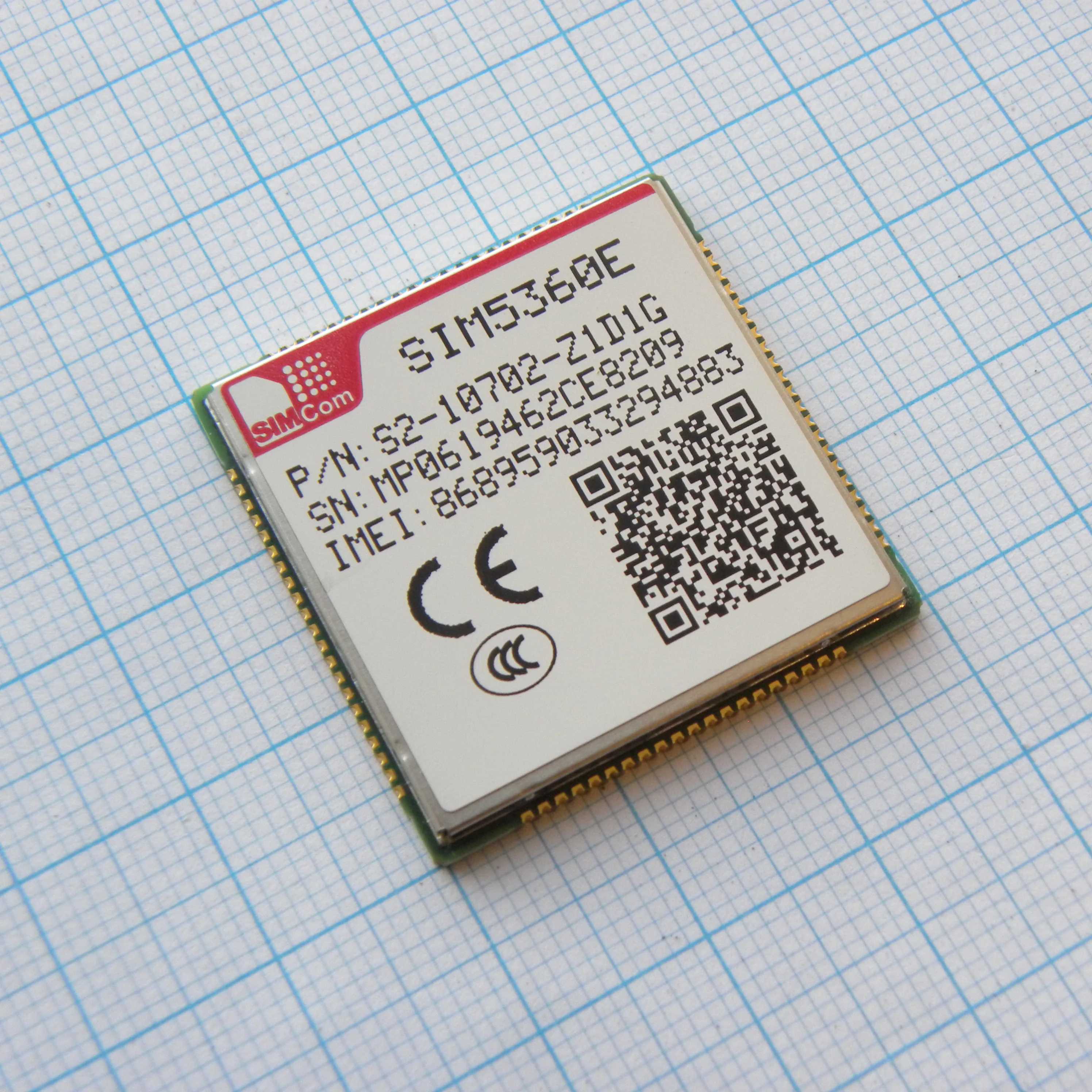 SIM5360E - 2-х и 4-х диапазонный модуль UMTS/HSPA+ 900/2100MHz / GSM/GPRS/EDGE 850/900/1800/1900MHz