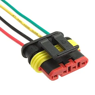 DJ7041-1.5-21 (18AWG 200MM) - Разъем авт. соединитель DJ7041-1.5-21 (18AWG 200 мм), 12/ 24 (DC) В