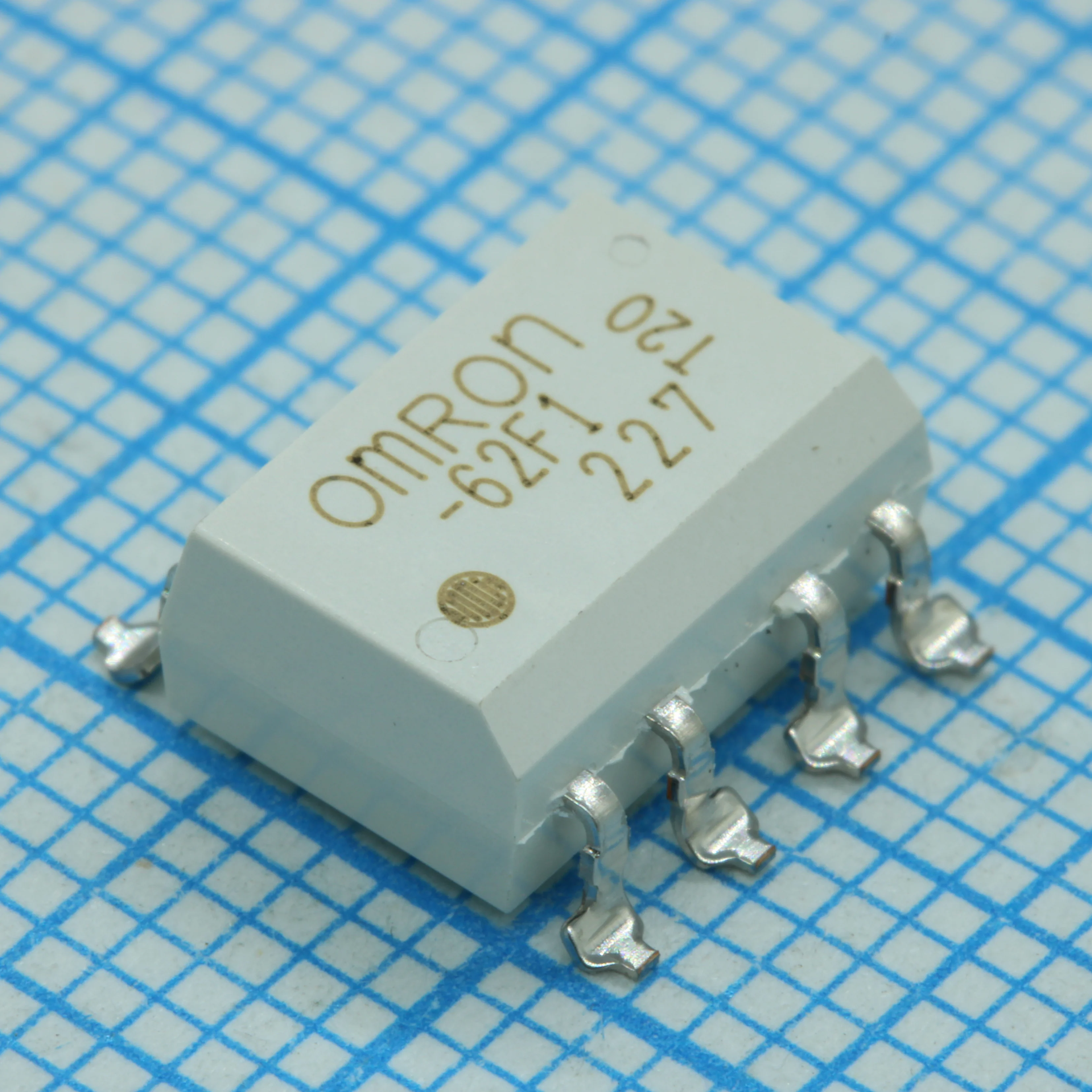 G3VM-62F1 - Реле твердотельное вход 50мА 1.3В выход переменного тока 0.5A 60В 8-Pin PDIP для поверхностного монтажа туба