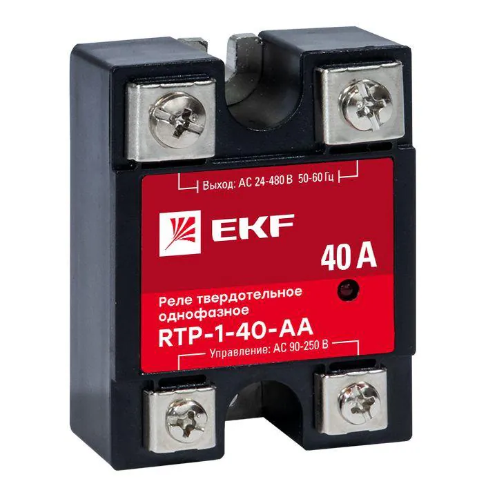 Реле твердотельное однофазное RTP-40-AA PROxima rtp-1-40-aa
