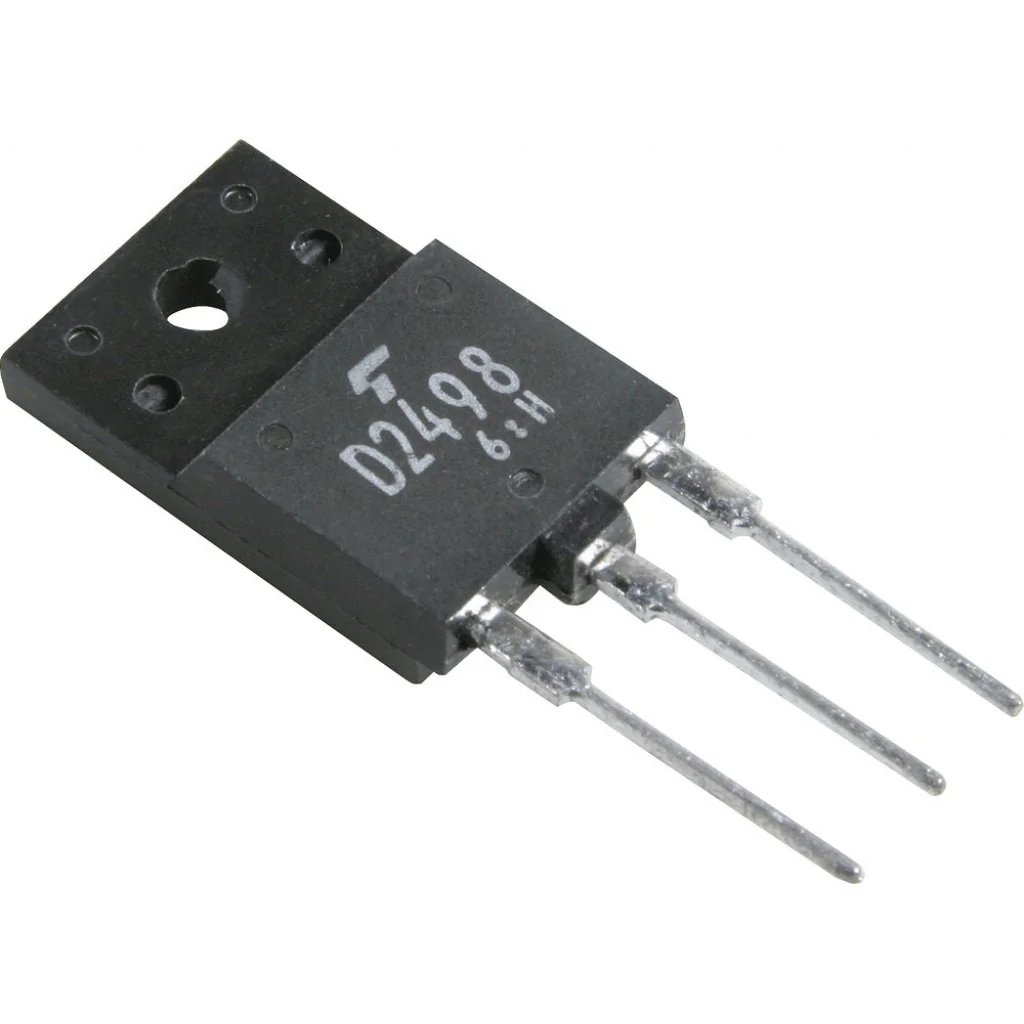 2SD2498 - Биполярный транзистор, NPN, 600 В, 6 А, 50 Вт