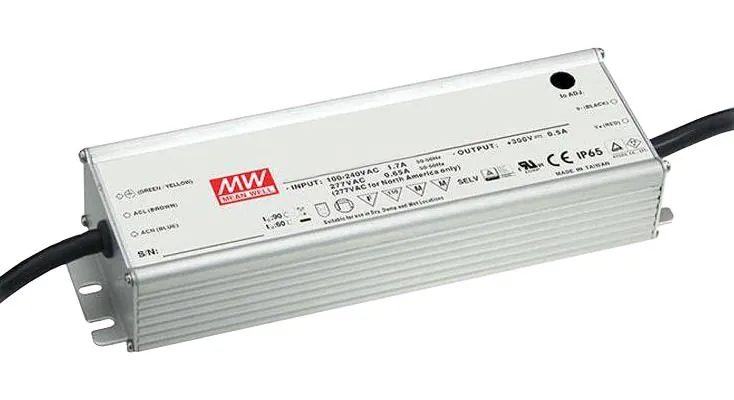 HLG-120H-C500A - Источник электропитания светодиодов класс IP65 150Вт 150-300В/500мА стабилизация тока