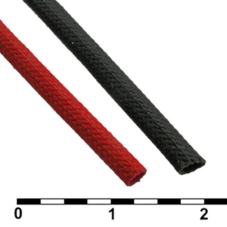 ТКСП Ф2.0 RED 1200V - Силиконовая трубка ТКСП диаметр 2.0 красная 1200V, армированная