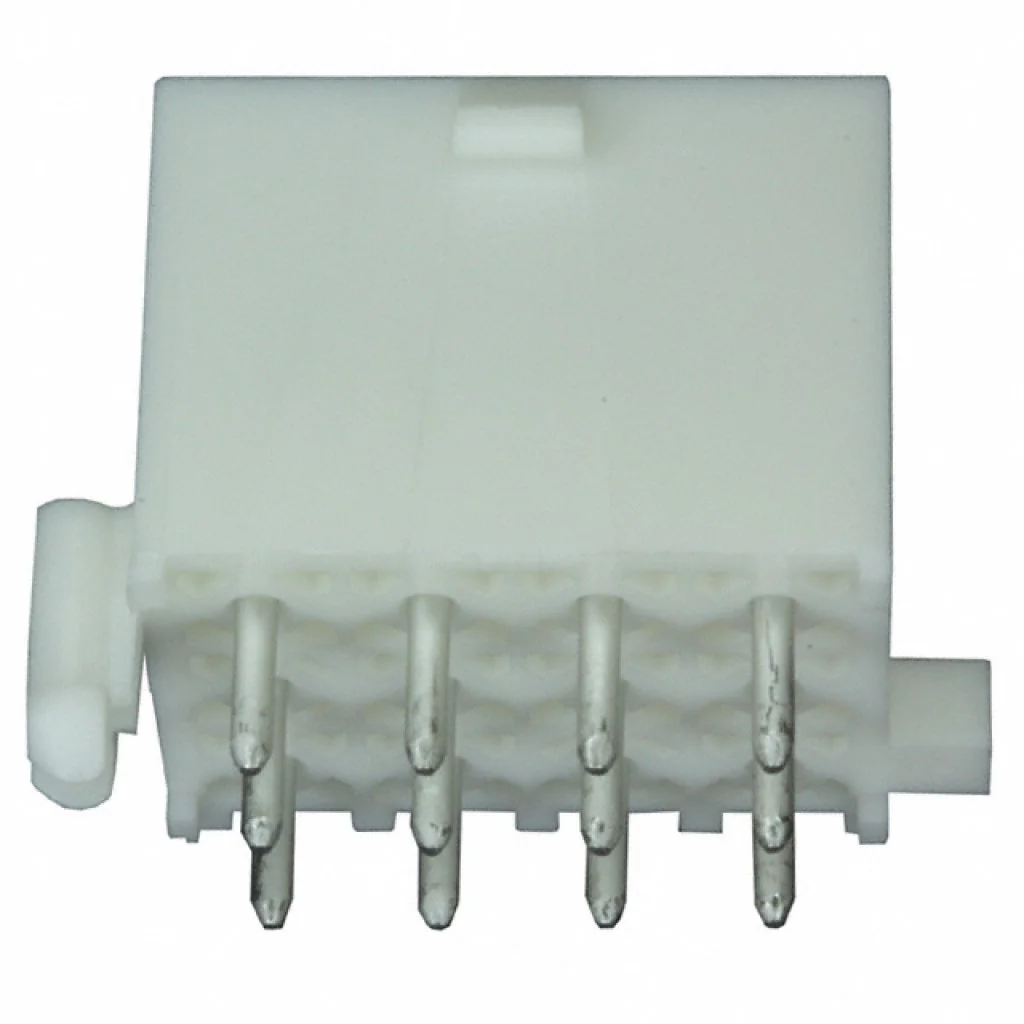1-770186-0 - Прямоугольный разъем, Серия Mini Universal MATE-N-LOK, 12 контакт(-ов), Штекер, 4.14 мм, Пайка