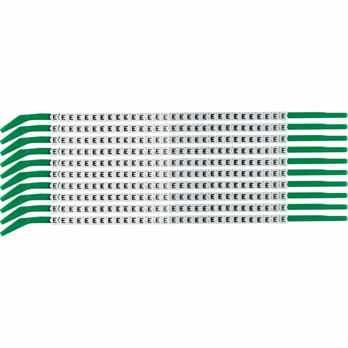 brd313164 - SCN-09-E клипсы, легенда "E", нейлон, для провода диаметром 2.5-3.0мм, 300 шт. в упак.