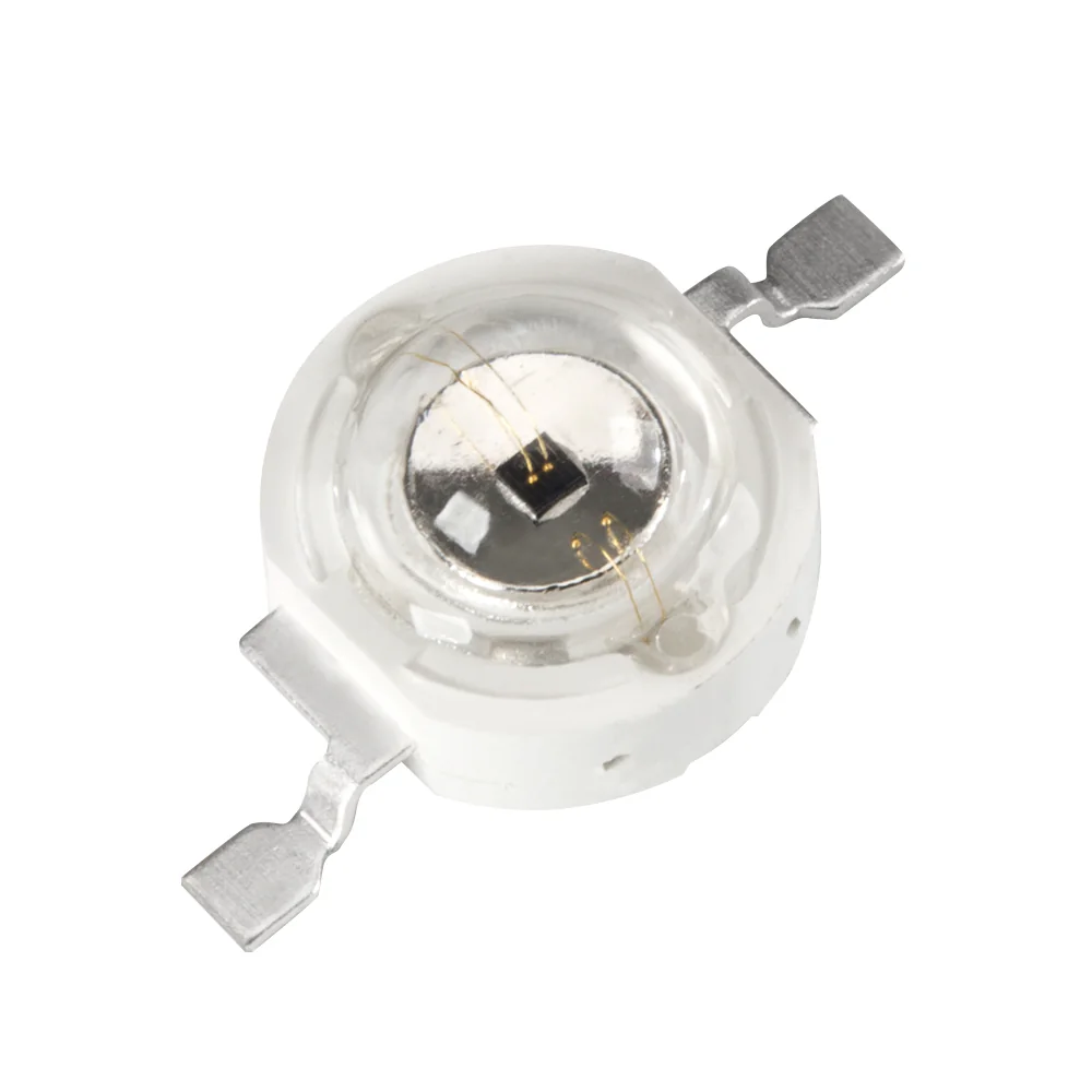 Мощный светодиод ARPL-1W-EPL38 Yellow 021954 - Мощный светодиод типа Emitter, d=8 мм, h=5.1 мм. Чип EPILEDS 38 mil, прозрачная линза. Цвет свечения желтый (590-595 нм). Угол излучения 140°. Световой поток 30-40 лм при If=350 мА, P=1 Вт. VF=2.0-2.4 В. Линз