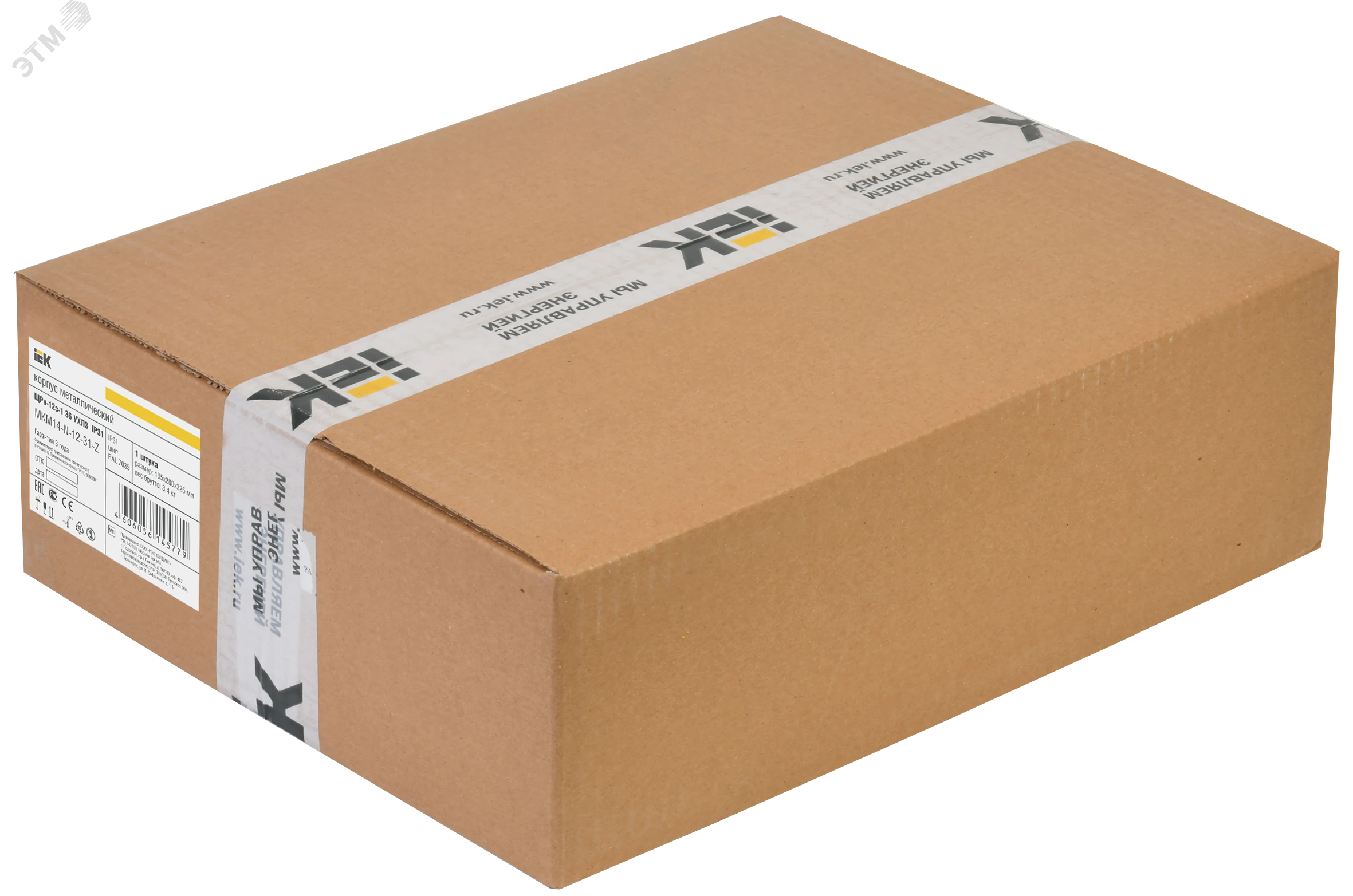 Корпус металлический ЩРн-12 (265х310х120мм) IP31 TITAN 3 MKM14-N-12-31-Z
