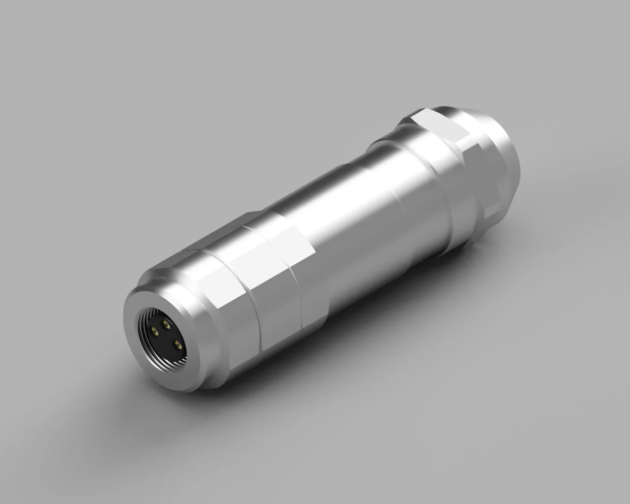 Розеточный разъем PBSH-M8A-03P-FF-SL7001 - Розеточный разъем на кабель, 3 полюса, M8, прямой, винтовая фиксация провода, A-Code, диаметр кабеля: 4,0-6,0 мм, сечение: 0,25-0,34 мм кв., 3А, 60V, металл