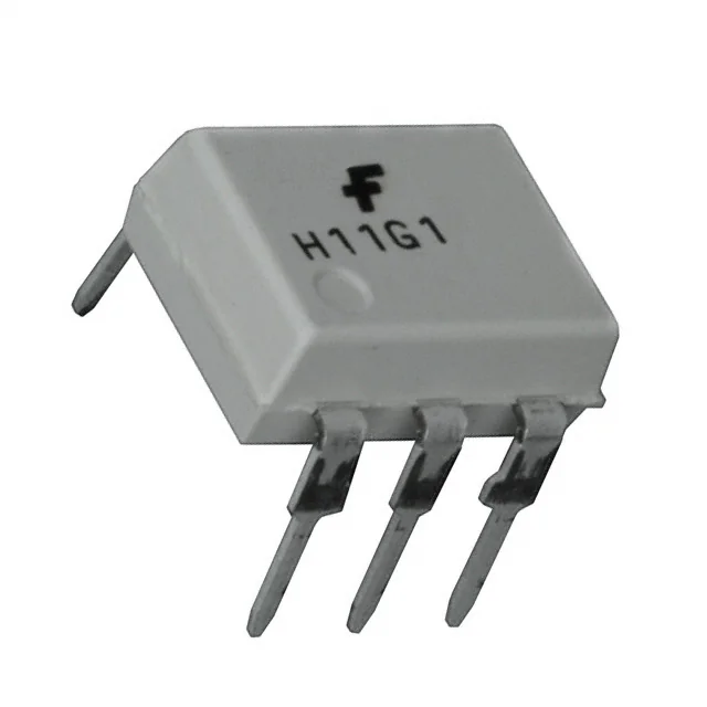 H11G1M - Опто транзистор darlington x1 5.3kV 100V 0.06A Кус=100-1000%