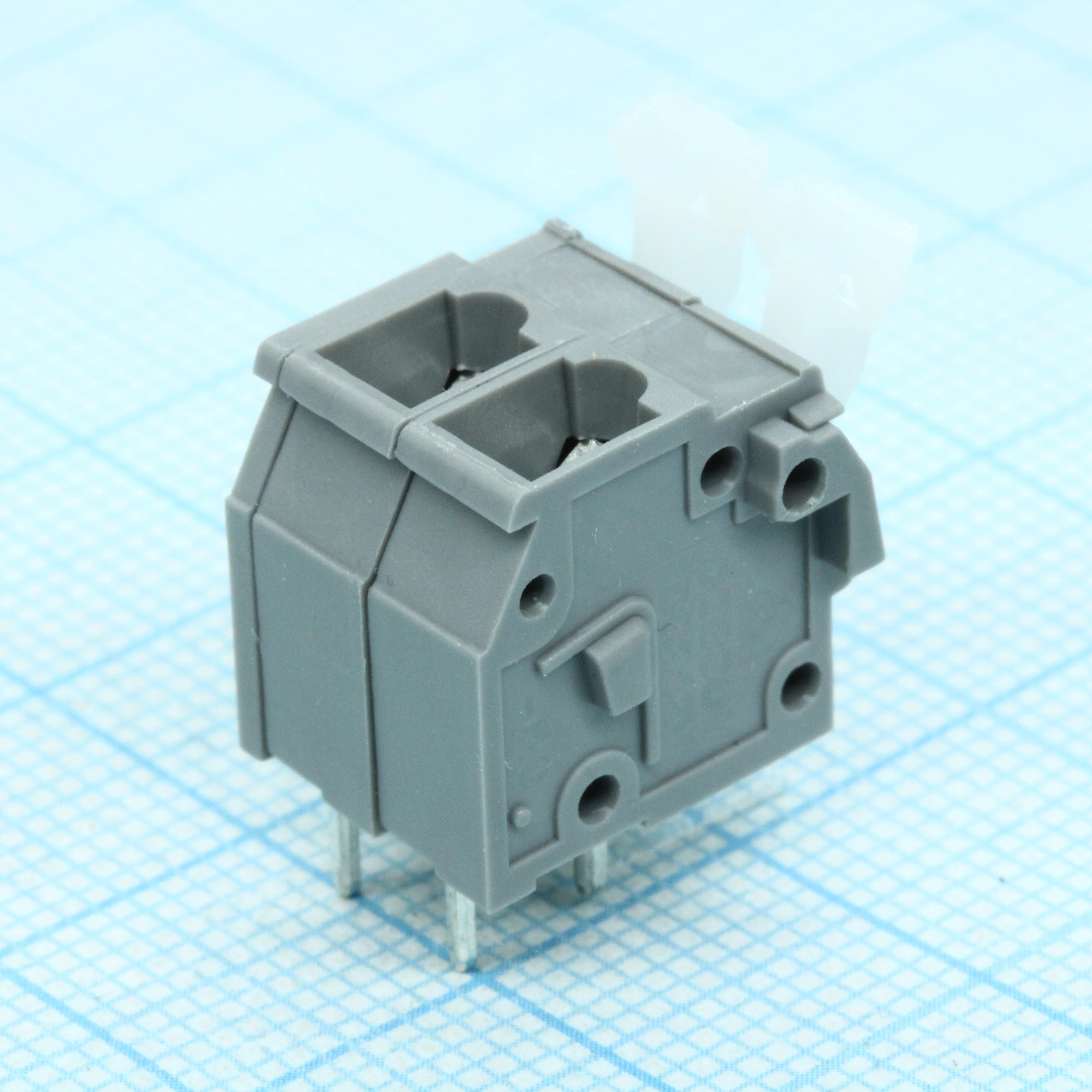 DG242V-5.0-02P-11-00A(H) - Нажимной, безвинтовой клеммный блок 2 контакта серия DG242V-5.0