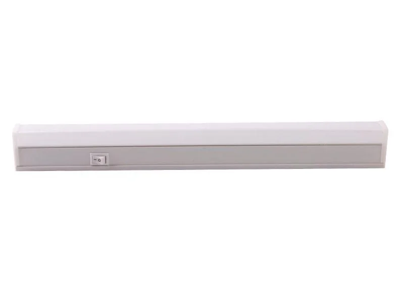 Светильник светодиодный LWL-2013-5CL 5Вт 20LED 4000К IP20 300лм 310мм 220В линейный с сетевым проводом пластик. бел. 12326