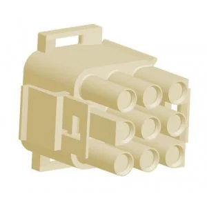1-1863003-2 - Корпус разъема PL 9 POS 6.35mm Crimp ST Cable Mount Package