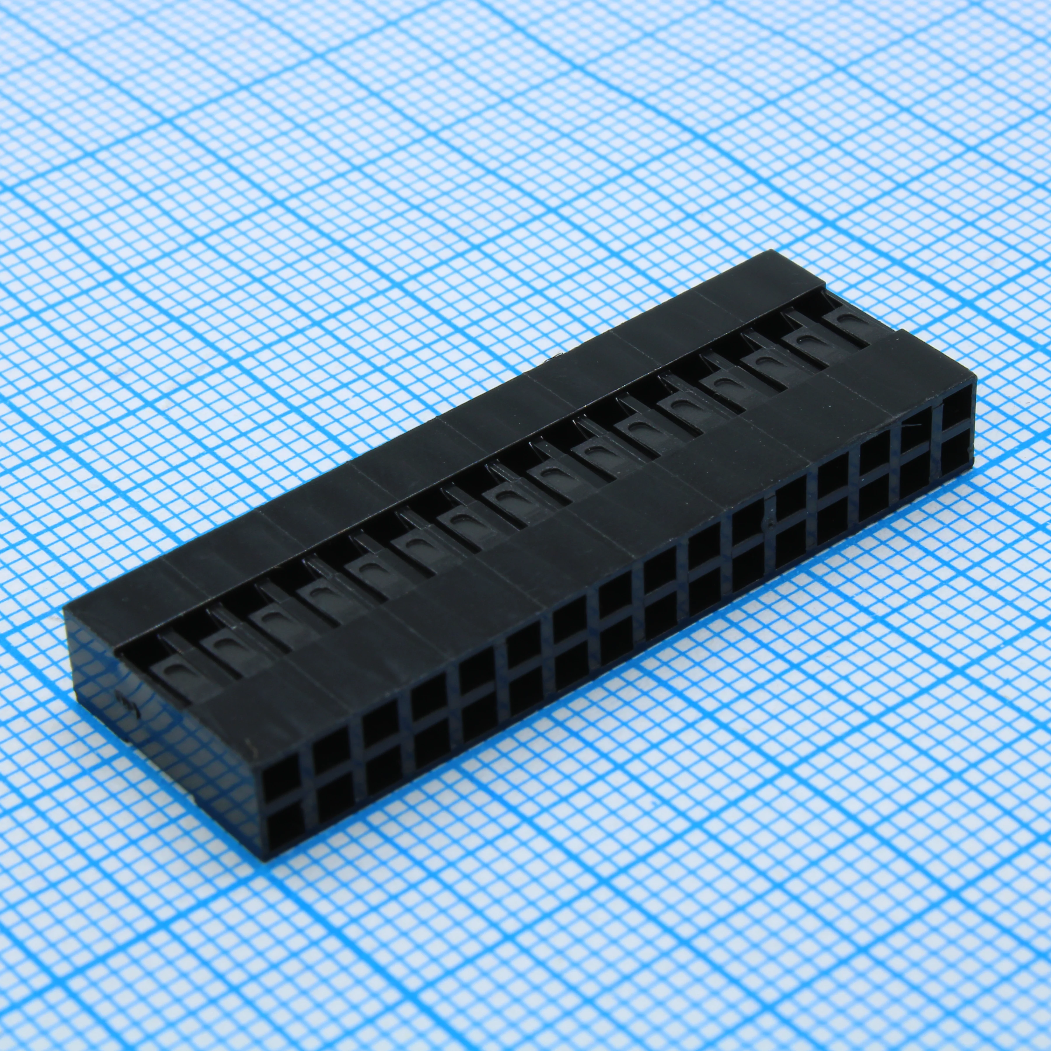 I-DS1071-SCB02X16 - Розетка на кабель 2х16 контактов шаг 2,54мм