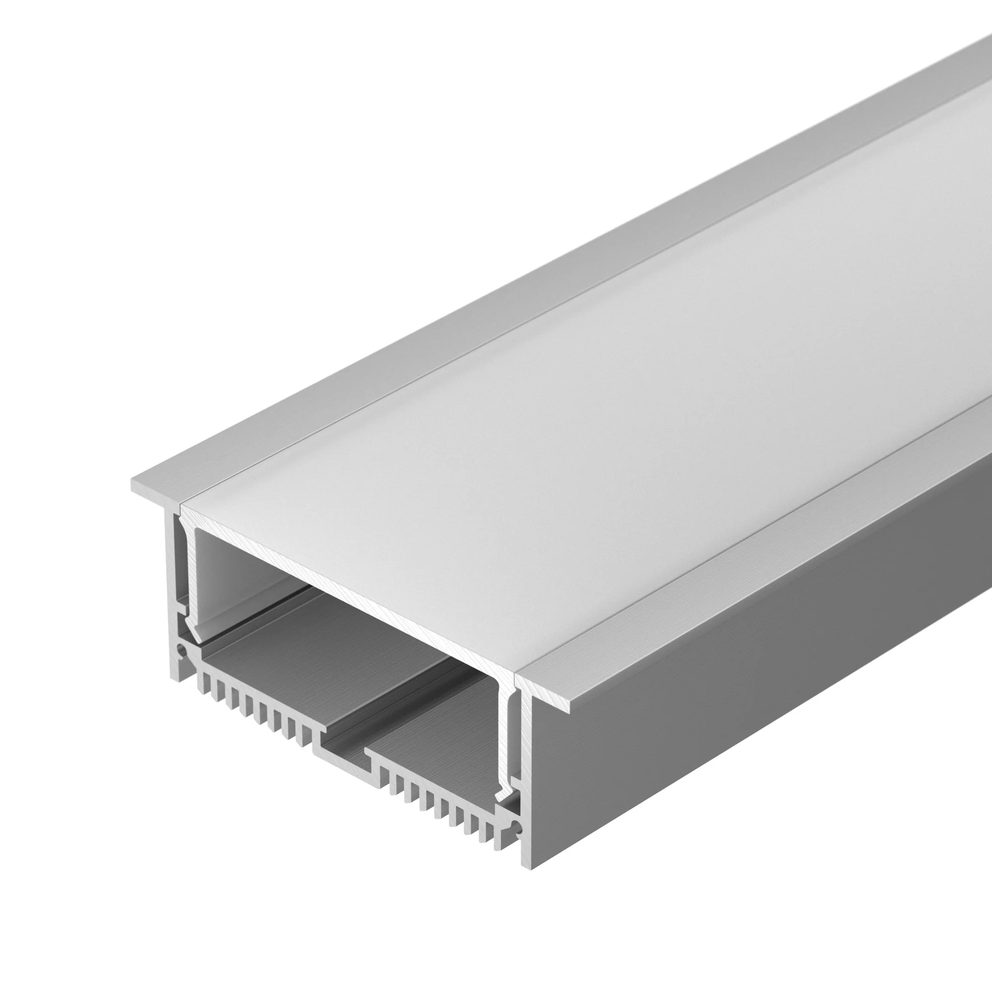 Профиль SL-LINIA88-F-2000 ANOD 019315 - Алюминиевый анодированный профиль для светодиодных лент и линеек. Габаритные размеры (LхWхH): 2000x88x32 мм, паз для установки 74 мм. Ширина площадки для ленты 60 мм. Экраны, заглушки и другие аксессуары приобретают