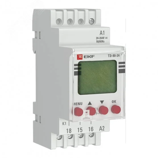 Таймер электронный ТЭ-80 24-230В PROxima te-80-24
