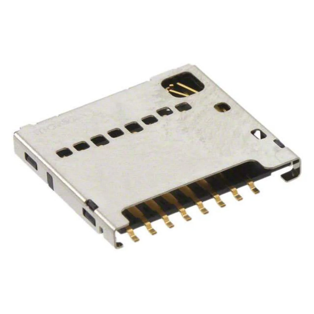 1040310811 - Держатель карты памяти, 104031 Series, Micro SD, 8 контакт(-ов), Фосфористая Бронза