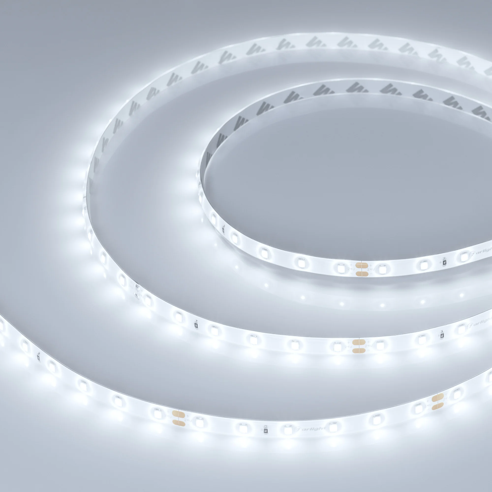 Лента герметичная RTW-SE-A60-8mm 24V White6000 (7.2 W/m, IP65, 2835, 5m) 020522(2) - Светодиодная лента RTW-SE-A60, герметичная (SE-силиконовый верхний слой). Светодиоды 2835, 60 шт/м (300 шт на 5 м), белая плата, ширина 8 мм, скотч 3M. Цвет БЕЛЫЙ 6000 K,