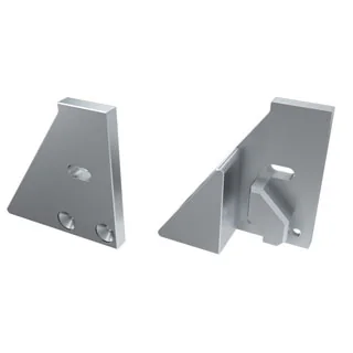 Заглушка для ALM-GLASS-6 с опорой левая с отверстием 026730 - Заглушка для ALM-GLASS-6 с опорой левая с отверстием. Цена за 1 шт.