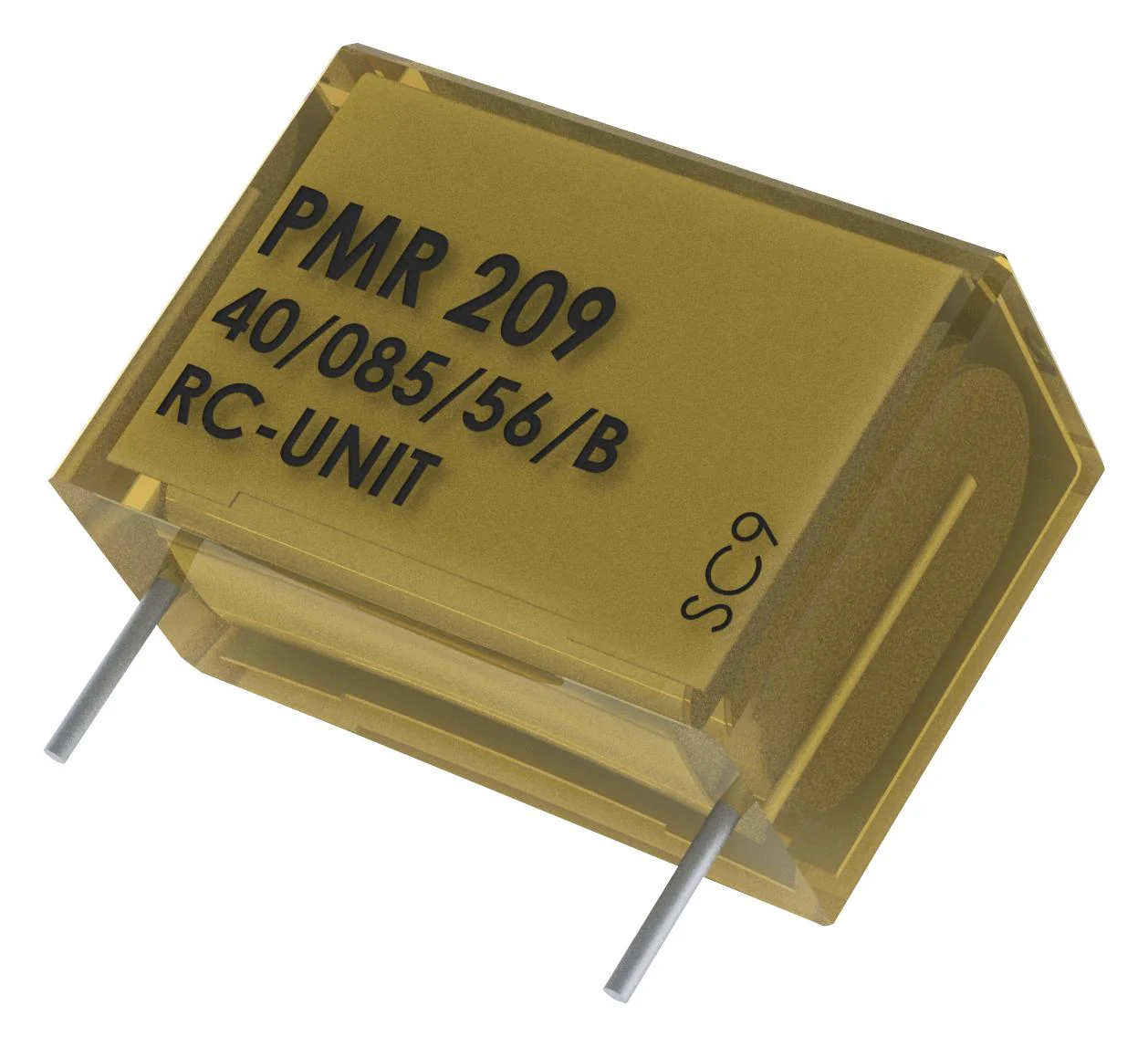 PMR209MC6100M100R30 - Конденсатор помехоподавляющий-фильтр RC 0.1мкФ 630В ±20% 100Ом ±30% 1R/1C 85°C россыпь
