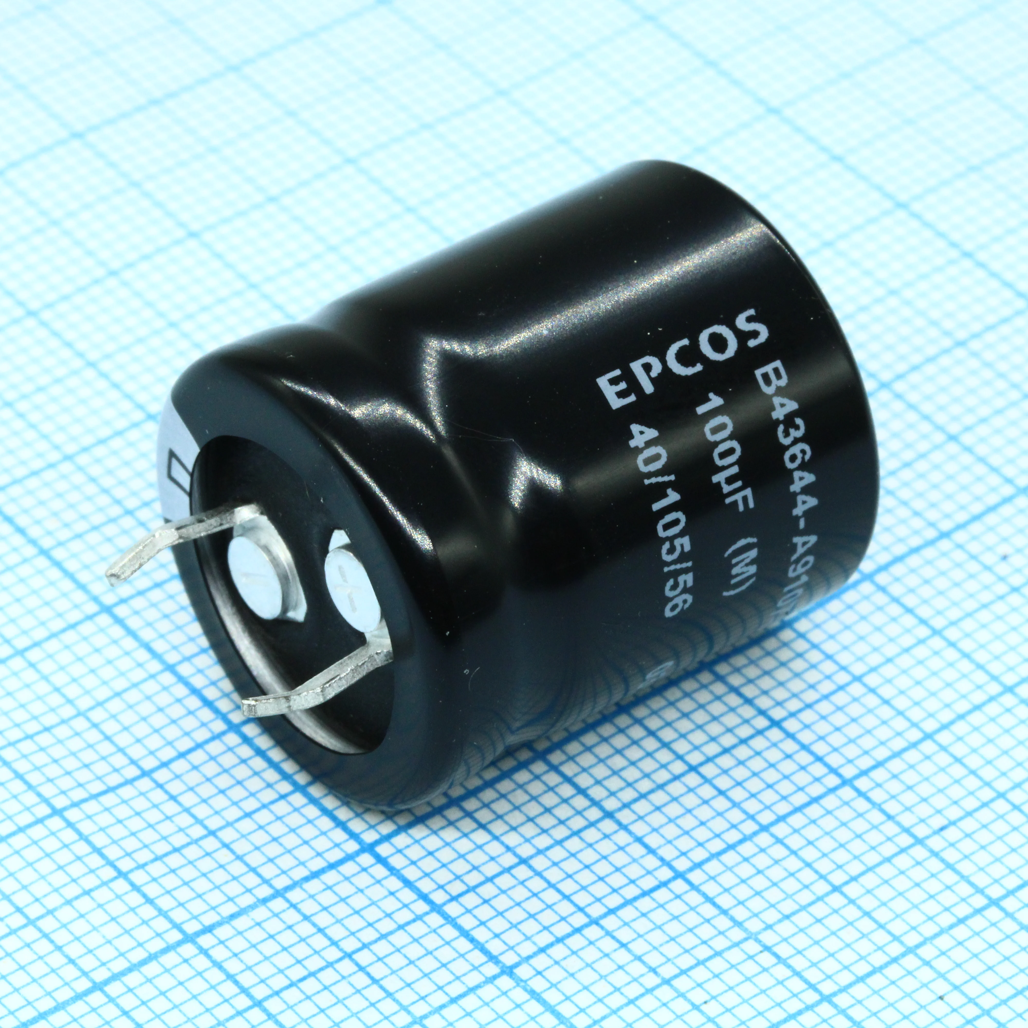 B43644A9107M - С защёлкиваемыми выводами 400V 100uF ±20% 105°C/5000h, компактный