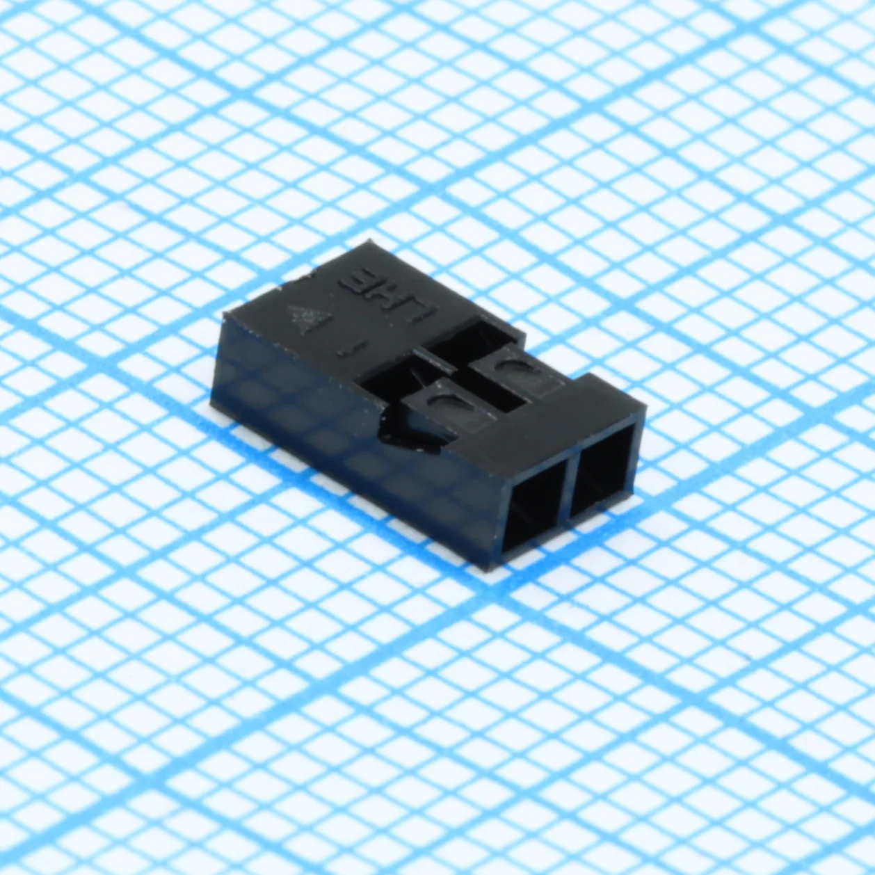 I-DS1071-01-SCB01X2 - Разъем розетка на кабель 1x2 контакта, шаг 2мм, 250В 3А. Требуются контакты T-DS1071-SC600