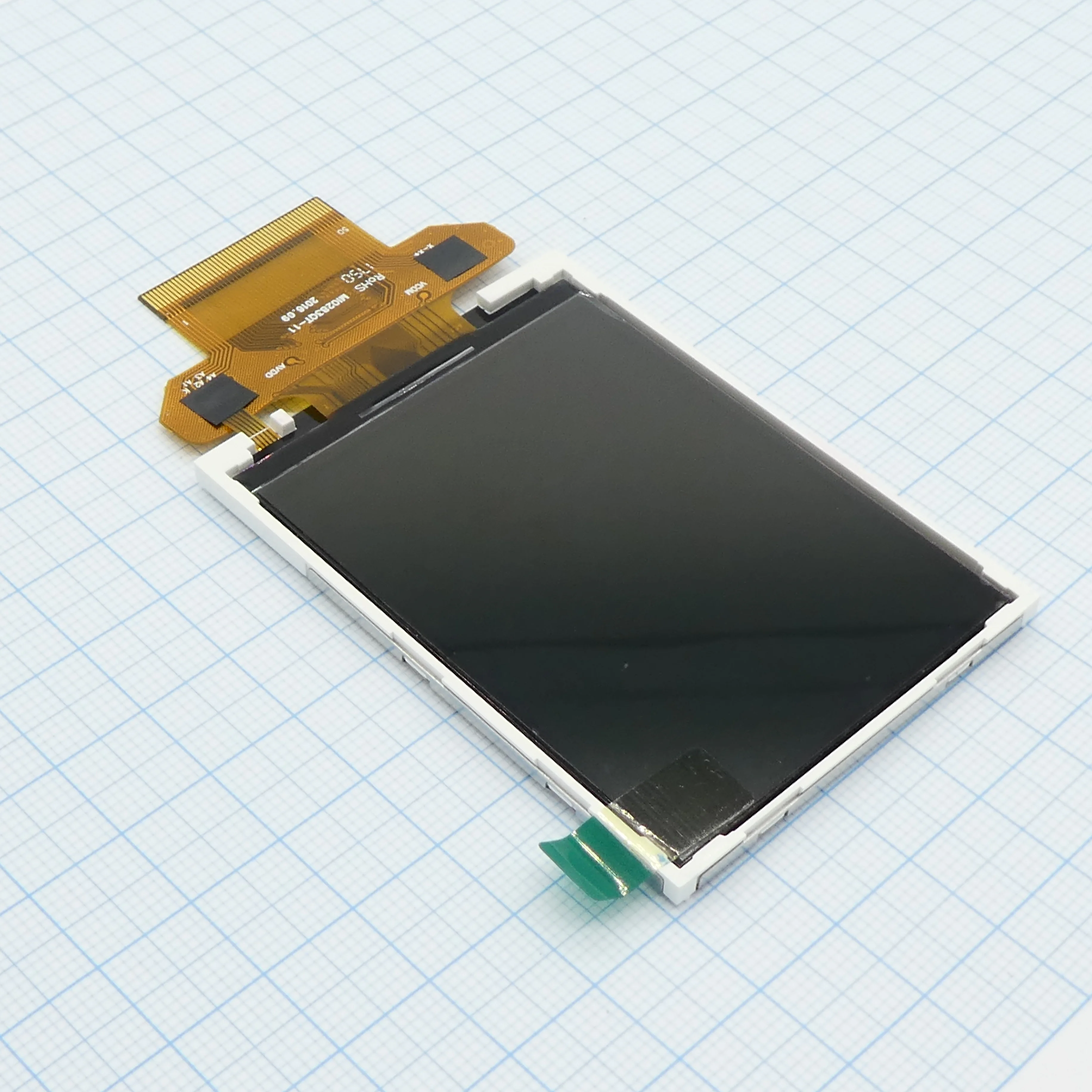 MI0283Q1T-13 - TFT 2.83", 240xRGBx320, интерф. CPU/RGB/SPI, 65k/262k, подсв. LED, ярк. 300 cd/m2, контрастность 500:1, напр. питания 2,5...3,3В, драйвер ILI9341V, -20...70С