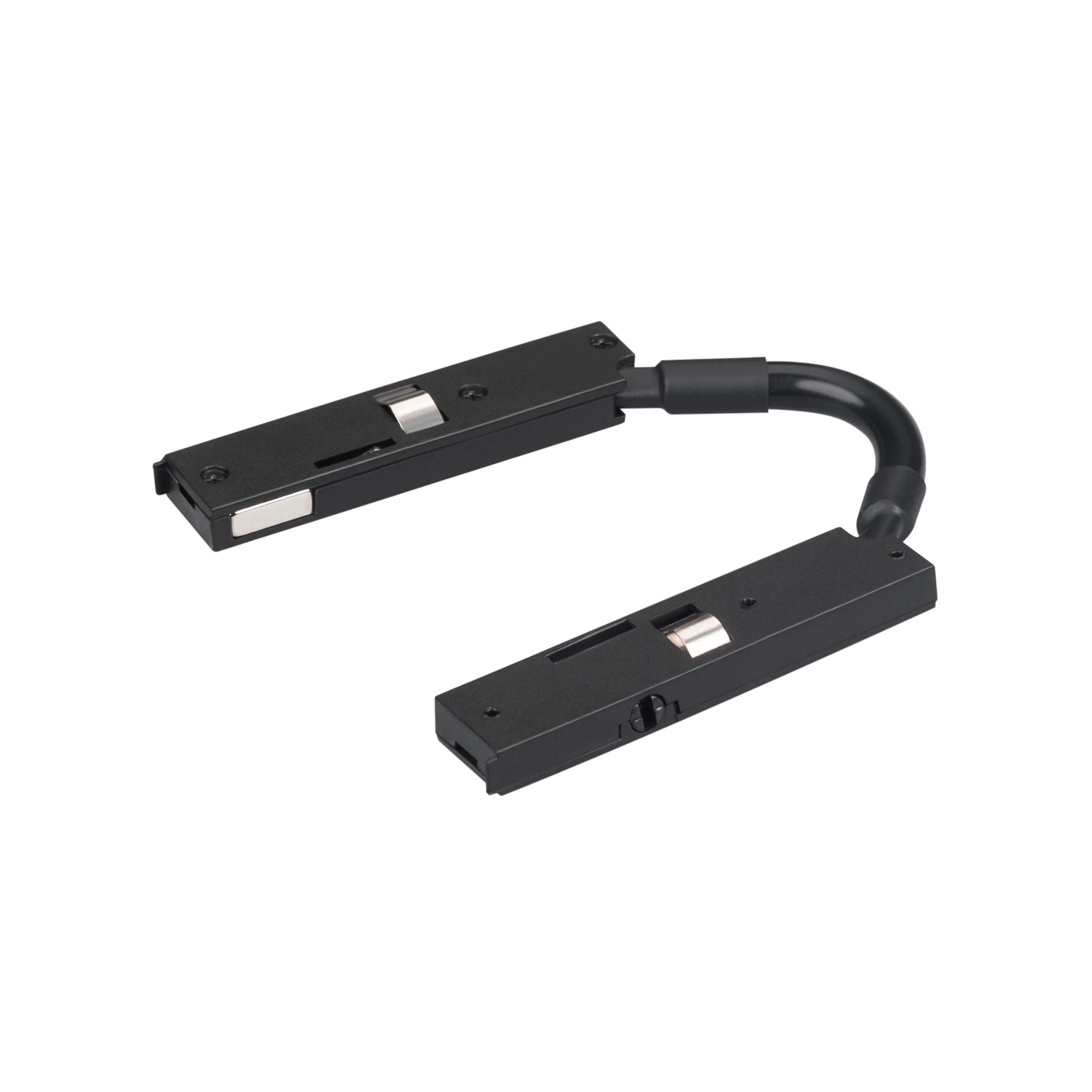 Коннектор гибкий MAG-MICROCOSM-CON-FLEX-LONG-POWER (BK) 043053 - Гибкий коннектор для электрического соединения треков MAG-MICROCOSM. Без возможности подвода питания. Цвет черный. Габариты одного адаптера 46х4,8х10,5 мм. Длина кабеля 50 мм. Общая длина ко