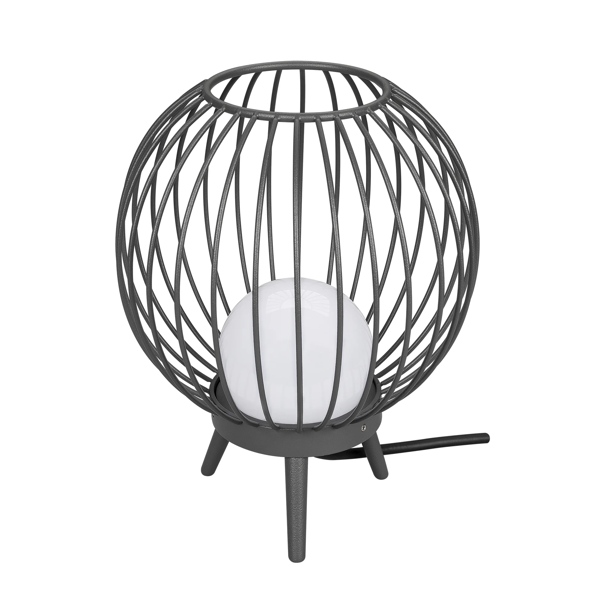 Светильник LGD-PEARL-TAB-7W Warm3000 (GR, 164 deg, 230V) 029974 - Настольный светильник 7Вт, серый алюминиевый корпус, рассеиватель из ударопрочного поликарбоната. Цвет ТЕПЛЫЙ БЕЛЫЙ 3000K, св.поток 540лм, CRI(Ra)>80, рассеянный свет. Размер Ф220x270мм, IP
