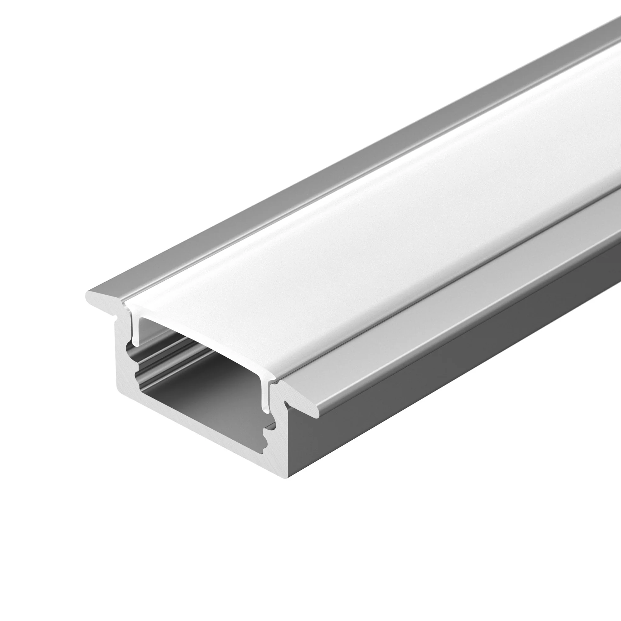 Профиль LINE-2308-F-2000 ANOD 040300 - Алюминиевый анодированный встраиваемый профиль для светодиодных лент и линеек. Габаритные размеры (LхWхH): 2000x23x8 мм. Паз для установки 17 мм. Ширина площадки для ленты 12 мм. Экраны, заглушки и другие аксессуары 