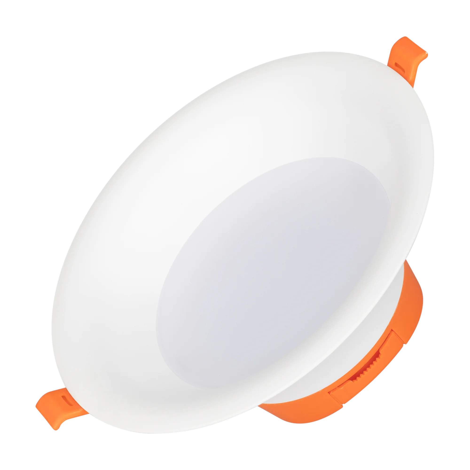Светильник MS-BLIZZARD-BUILT-R165-16W Warm3000 (WH, 100 deg, 230V) 036576 - Встраиваемый светильник даунлайт с интегрированным в корпус драйвером. Мощность 16 Вт, св. поток 1340 лм, 84 лм/Вт, тёплый 3000 K, CRI>90, угол 100°, напряжение питания 230 В. Бел