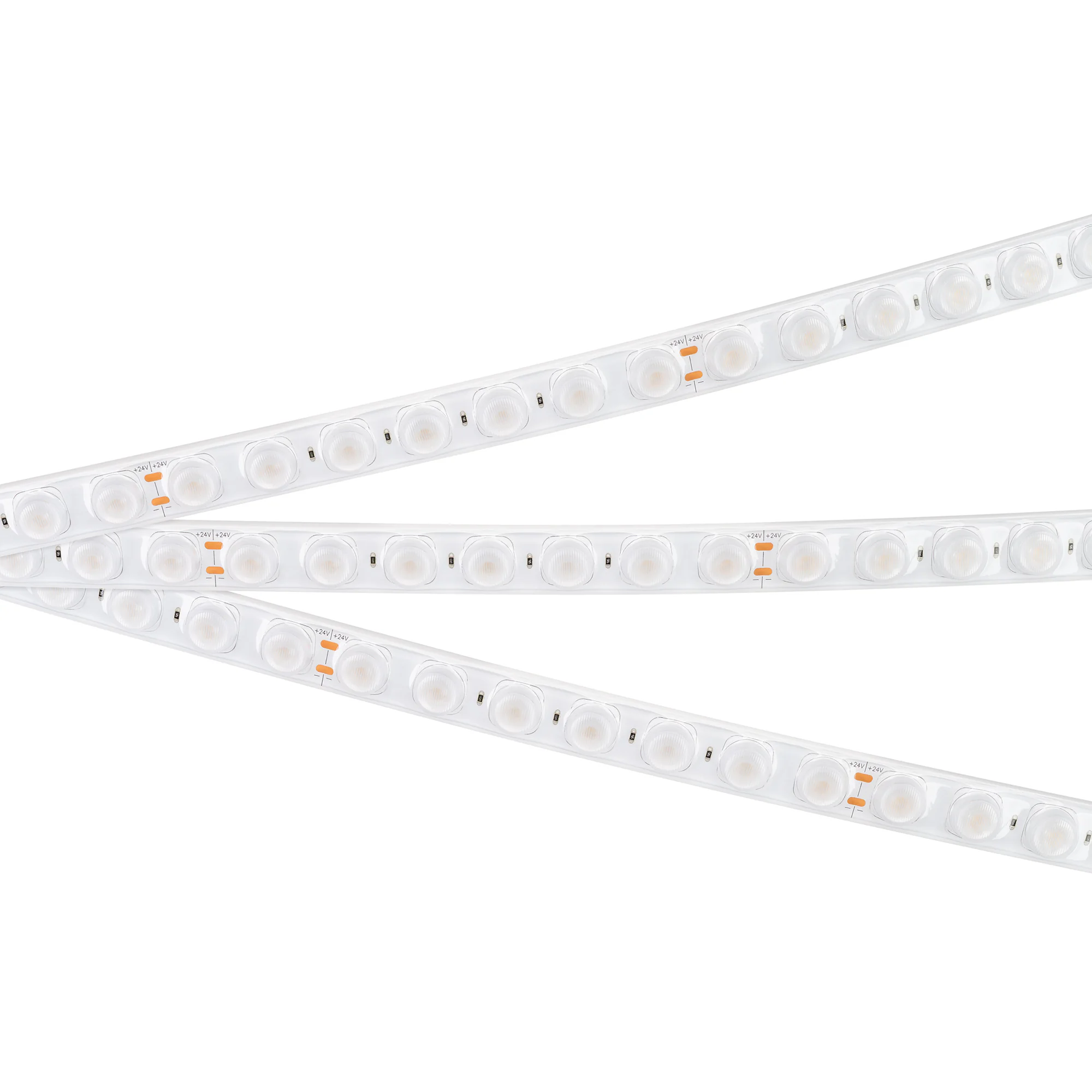 Лента герметичная FLT-PS-A42-23mm 24V White6000 (21 W/m, IP67, 30deg, 5m) 040917 - Светодиодная гибкая лента Wall Washer, герметичная IP67. Светодиоды 2835, 42 шт/м (210 шт на 5м), белая плата, скотч 3М. Цвет свечения БЕЛЫЙ 6000К, направленная линза с угл