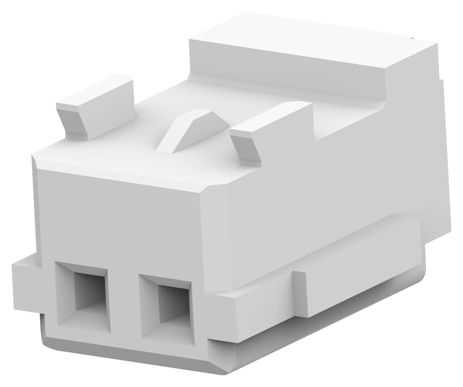 353908-2 - Корпус разъема розетка 2 контакт(-ов) 1.5мм прямой монтаж на кабель белый коробка