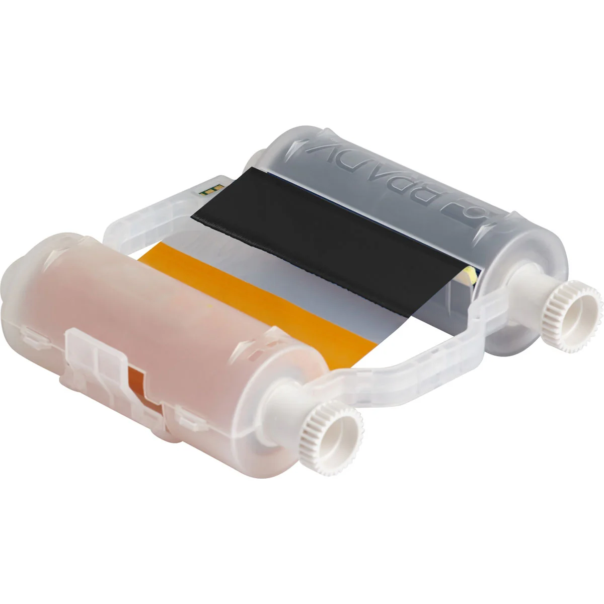 gws140863 - B30-R10000-KO-16 риббон, Resin, многоцветный, черный-оранжевый. Длина плашки 400 мм. Размер 110 мм*60.90 м. (BBP35/37)