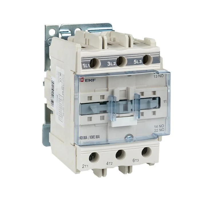 Контактор КМЭ малогабаритный 80А 24В NO+NC PROxima ctr-s-80-24