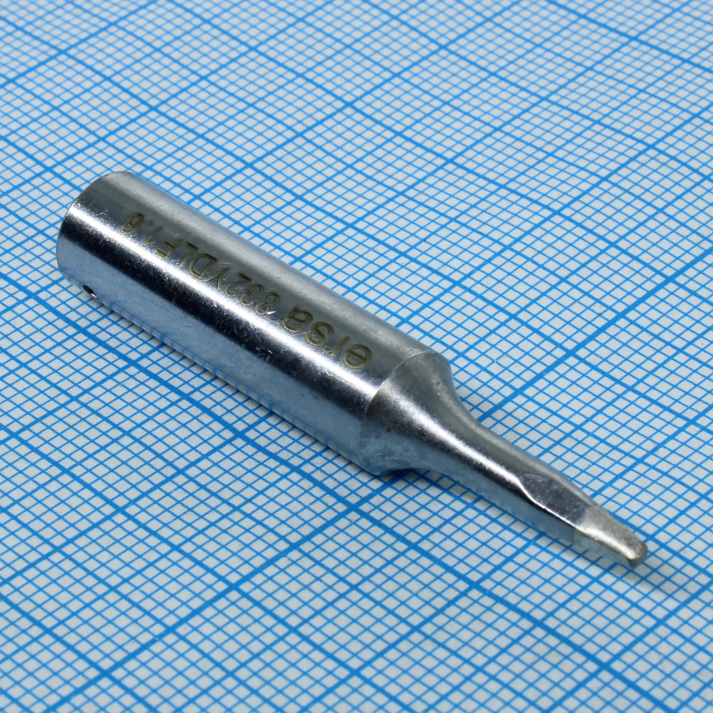0832YDLF - Жало паяльное для паяльников ERSA BasicTool, ErgoTool, PowerTool, RT-80, MultiPro, MultiSprint, Multi-TC, PTC-70, ERSA 25+, ERSA 35+, клин 1,6х1,0 мм