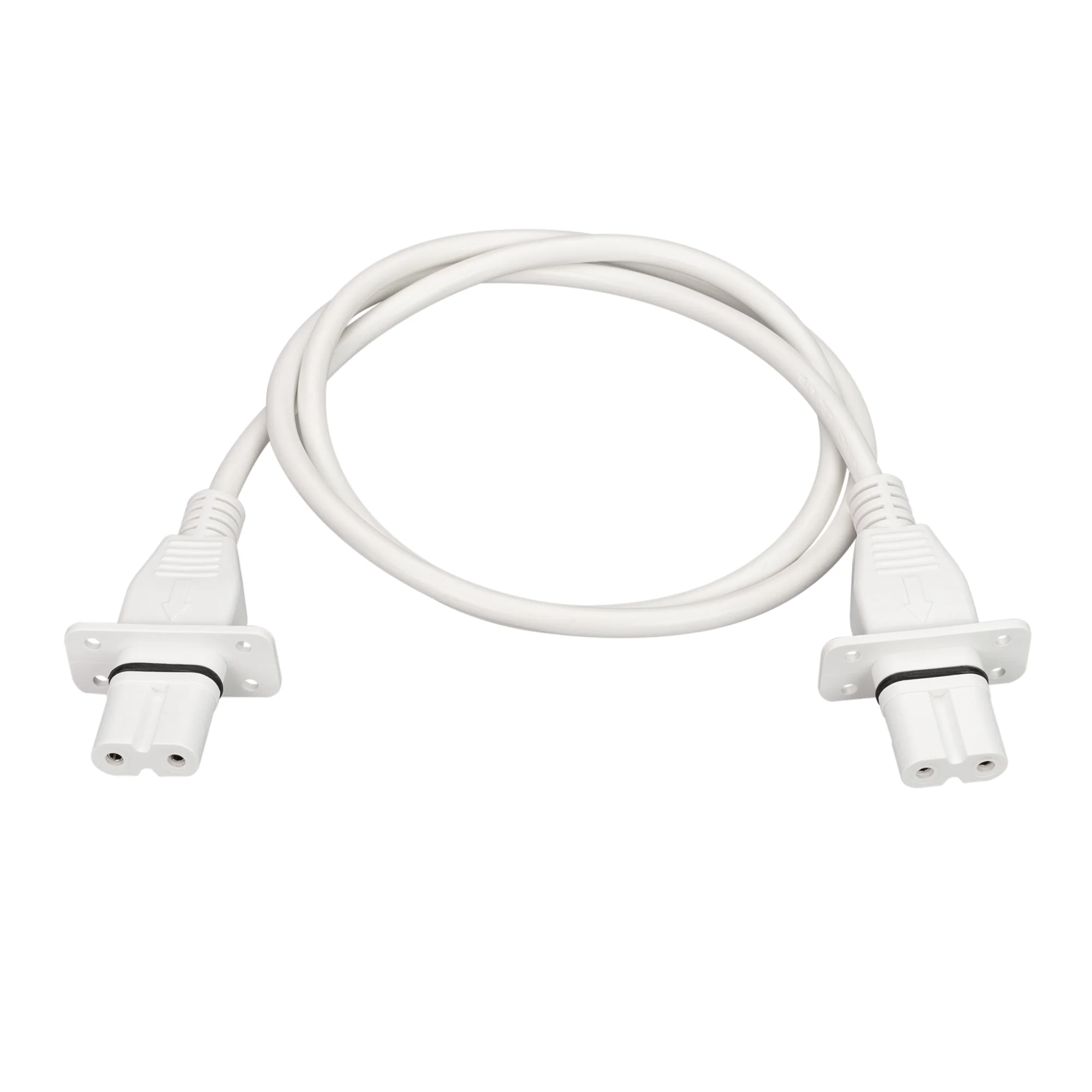 Коннектор ARL-TAIL-1000-CON-FF-2pin (WH) 030994 - Гибкий коннектор для соединения светильников LARGO. Длина 1000 мм. Без возможности подвода питания. При использовании с треками и аксессуарами другой серии возможно отличие по цвету. Подходит только для дв