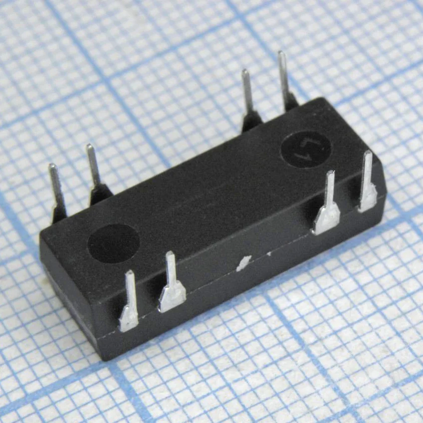 TRR-1A-24-D-00-R - герконовое DIP, 24VDC, 1А, 1замыкание / 19.6*6.9мм