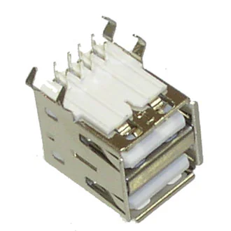 USBA-2J (SZC) - Разъём USB SZC USBA-2J (SZC), 2 гнезда