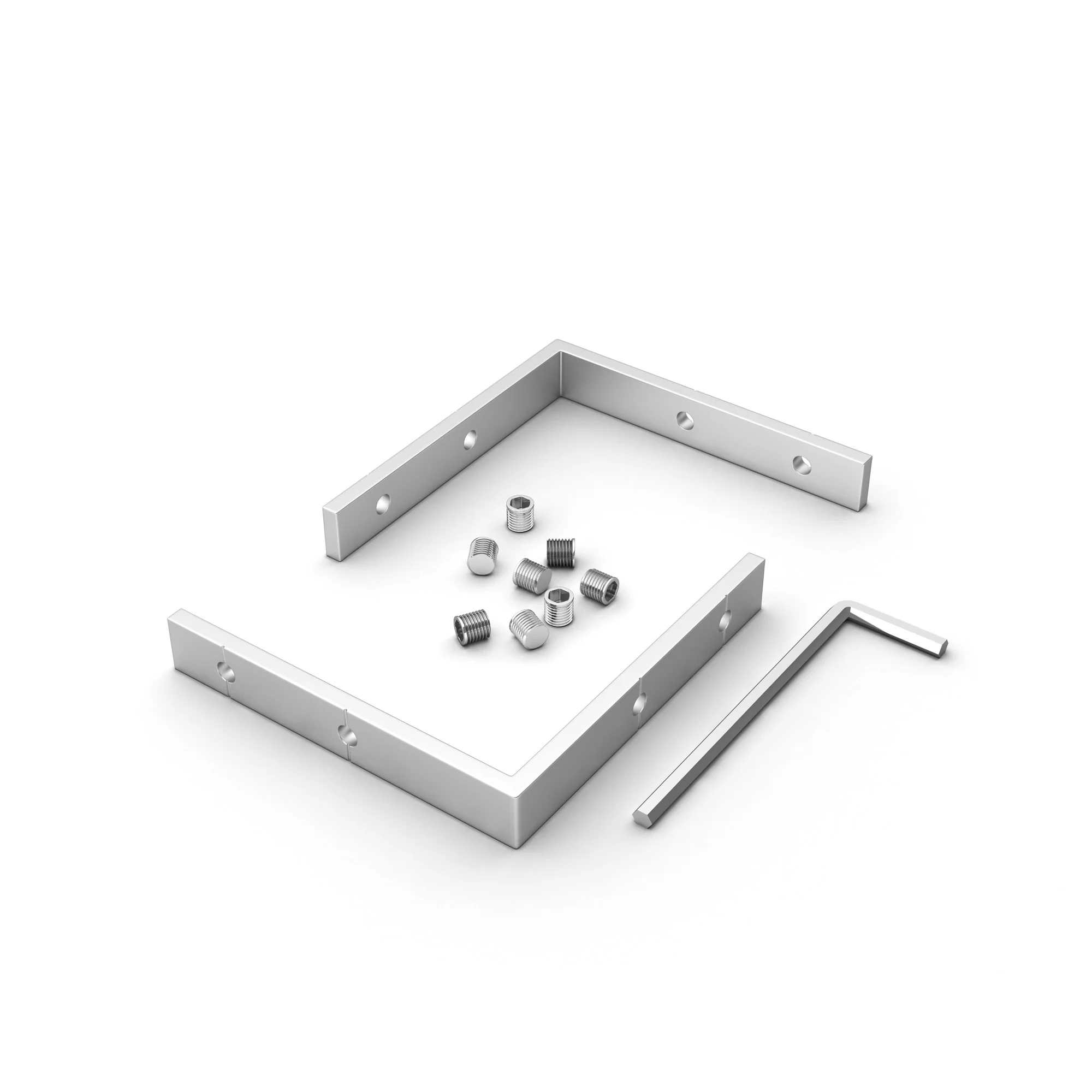 Соединитель профиля SL-LINIA32-FANTOM-X Set 030149 - Коннектор для соединения 4-х отрезков профиля SL-LINIA32-FANTOM под углом 90°. Устанавливается в паз. Цена за 1 комплект. Для соединения четырёх отрезков необходимо 2 комплекта.