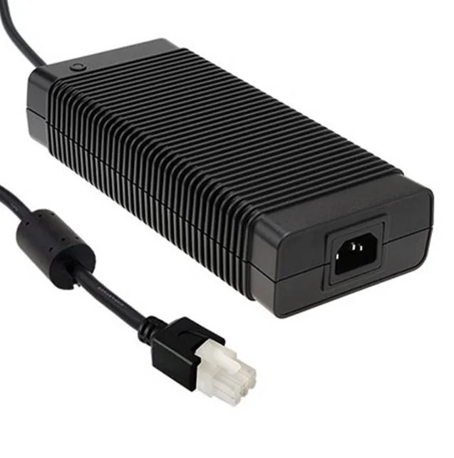 GST280A24-C6P - AC-DC, 280.08Вт, вход 85...264B AC 47...63 Гц, 127...370B DC, выход 24B/11.67A, изоляция 3000В AC, 220x95x46мм, -30...+70°С, сетевой разъём IEC320-C14, выходной разъем C6P