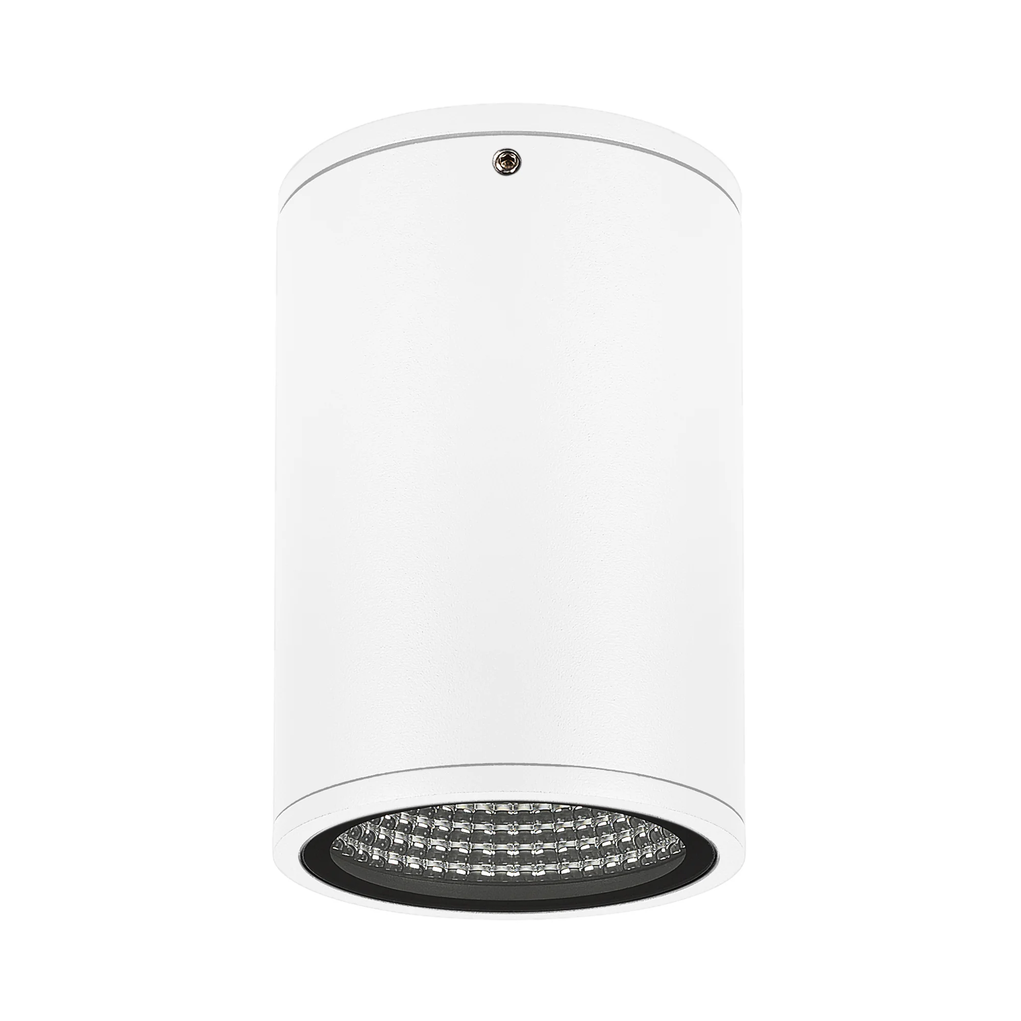 Светильник LGD-FORMA-SURFACE-R90-12W Warm3000 (WH, 44 deg, 230V) 037261 - Накладной светильник 12Вт, белый алюминиевый корпус, оптическое закаленное стекло. Цвет ТЕПЛЫЙ БЕЛЫЙ 3000K, св.поток 790лм, CRI(Ra)>80, угол 44°. Размер Ф90x137мм. IP54. Питание AC2